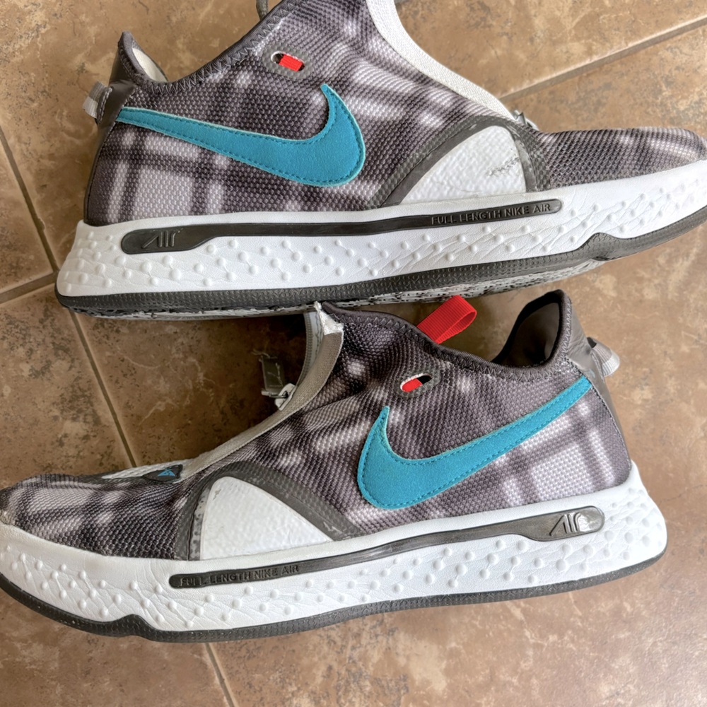 Nike PG 4 Plaid Men's Size 10.5